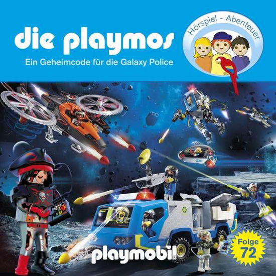 Cover for Die Playmos · Die Playmos-(72)geheimcode Für Die Galaxy Police (CD) (2020)