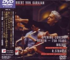Cover for Herbert Von Karajan · Mozart: Divertimento No.17 in D Major K.334 / R. Straus (DVD) (2002)