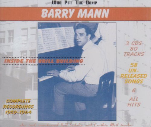Cover for Barry Mann · Inside the Brill Building (CD) (1998)