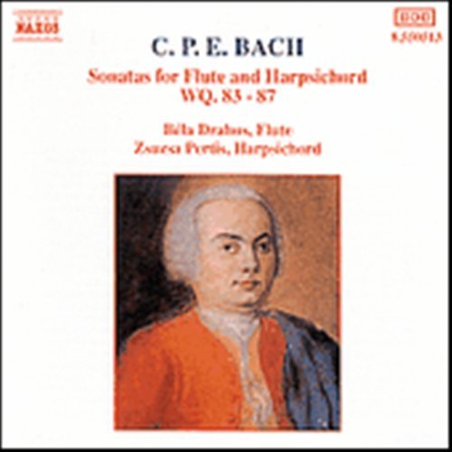 Cover for C.P.E. Bach · Sonatas for Flute &amp; Harps (CD) (2009)
