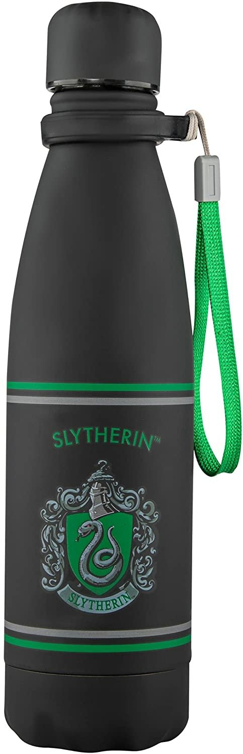 Harry Potter Thermosflasche Slytherin - Harry Potter - Marchandise - CINEREPLICAS - Fame Bros. - Limited - 4895205604131 - 25 novembre 2021