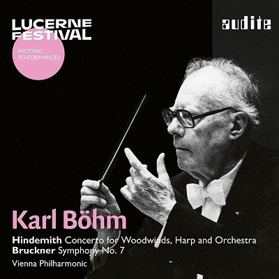 Hindemith: Concerto for Woodwinds.harp and Orchestra&bruckner:symphony No. 7 - Karl Bohm - Musik - KING INTERNATIONAL INC. - 4909346026131 - 12 september 2021