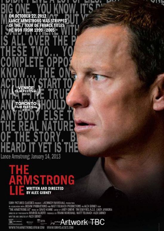 Cover for The Armstrong Lie (DVD) (2014)