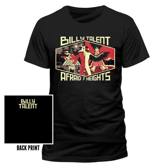 Afraid of Heights (T-shirt,schwarz,größe Xl) - Billy Talent - Koopwaar - COMPLETELY INDEPENDENT DISTRIBUTION LTD - 5054015298131 - 26 mei 2017