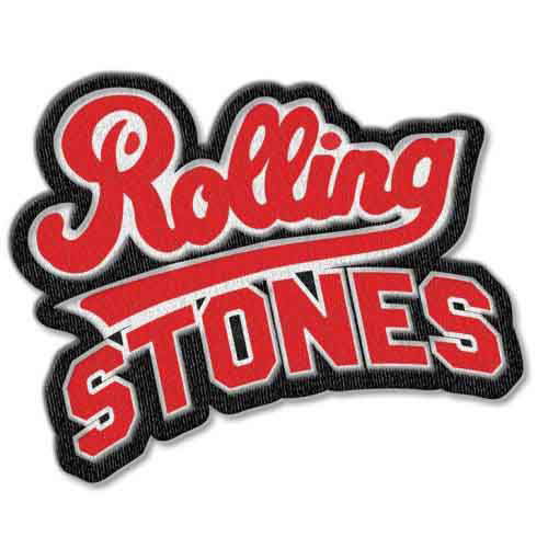 The Rolling Stones Standard Woven Patch: Team Logo - The Rolling Stones - Koopwaar - Bravado - 5055295352131 - 15 april 2016