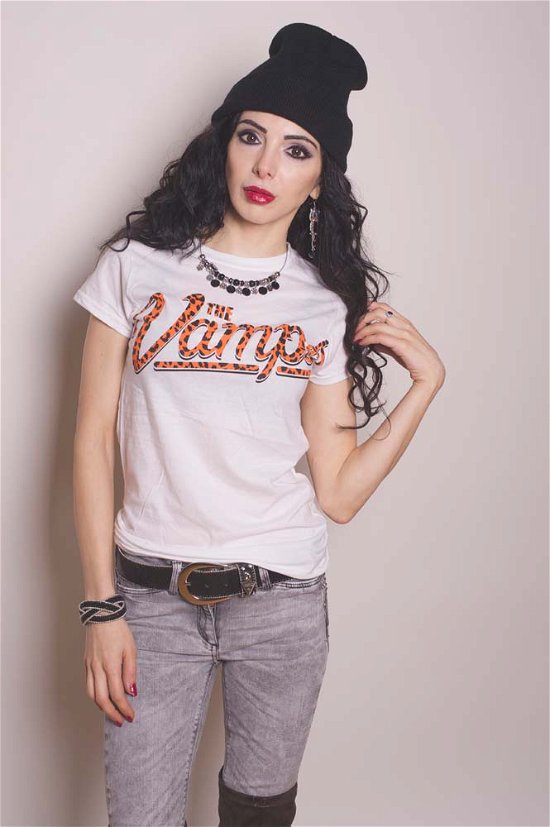 Cover for Vamps · Team Vamps (T-Shirt Donna Tg. XL) (T-shirt) [size XL] [White - Ladies edition]