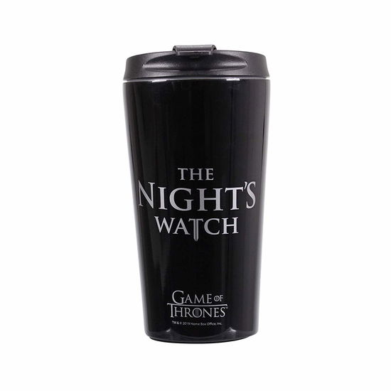 Cover for Game Of Thrones · Game Of Thrones - Nights Watch (metal Travel Mug) (Mugs) (Legetøj)