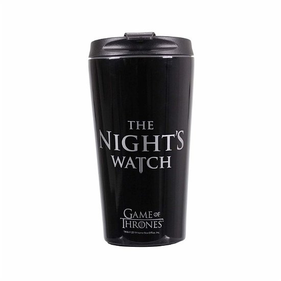 Nights Watch (Travel Mug Metal / Tazza Da Viaggio) - Game Of Thrones: Half Moon Bay - Produtos -  - 5055453468131 - 