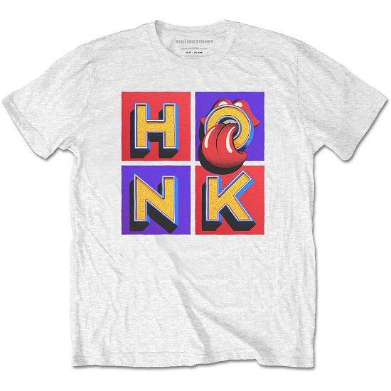 Cover for The Rolling Stones · The Rolling Stones Unisex T-Shirt: Honk Album (T-shirt) [size S] [White - Unisex edition]