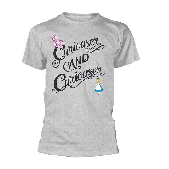 Cover for Disney · Alice in Wonderland Curiouser &amp; Curiouser (T-shirt) [size L] [Grey edition] (2017)