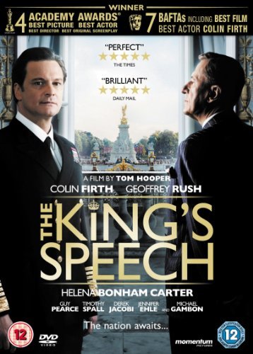 The Kings Speech - The Kings Speech DVD DVD 2011 Colin Firth Geoffrey Rush Michael Gamb... - Filmes - Momentum Pictures - 5060116725131 - 9 de maio de 2011