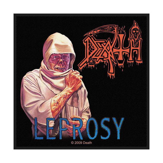 Death Standard Woven Patch: Leprosy - Death - Merchandise - PHD - 5060185019131 - August 19, 2019