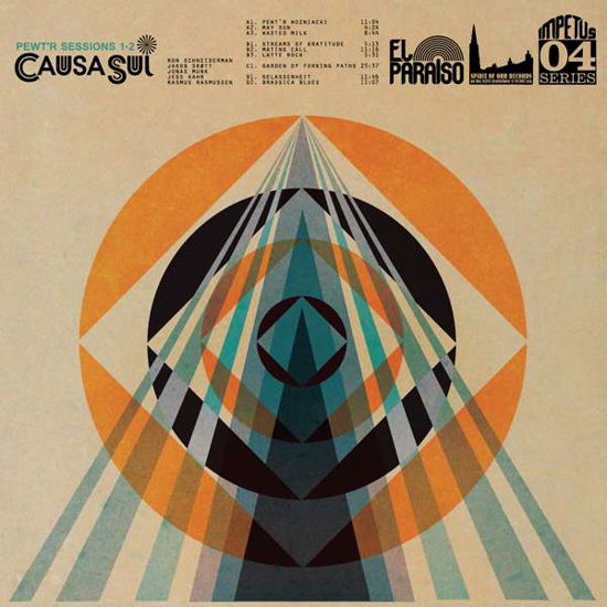 Cover for Causa Sui · Pewt'r Session 1-2 (CD) (2012)