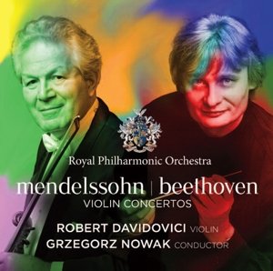 Cover for Beethoven / Davidovici / Royal Philharmonic Orch · Violin Concertos (CD) (2015)