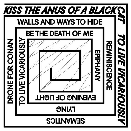 Cover for Kiss The Anus Of A Black Cat · To Live Vicariously (CD) (2016)