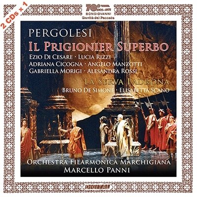 Cover for Pergolesi / Cesare / Panni · Il Prigionier Superbo (CD) (2022)