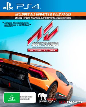 Cover for Ui Entertainment · Assetto Corsa Ultimate Edition (PS4) (2018)