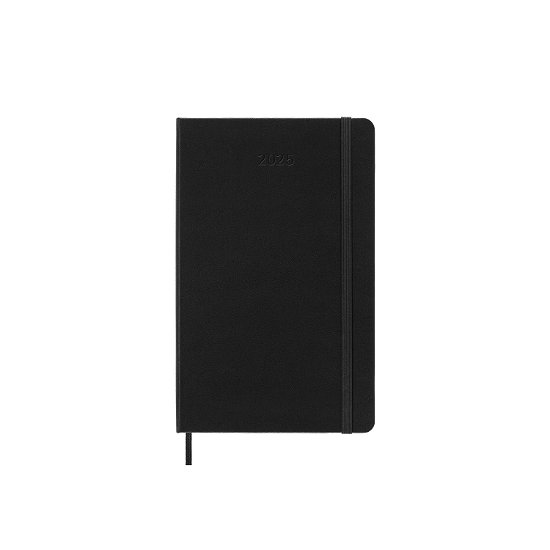 Cover for Moleskine · Moleskine 2025 12-Month Daily Large Hardcover Notebook: Black (Paperback Book) (2024)