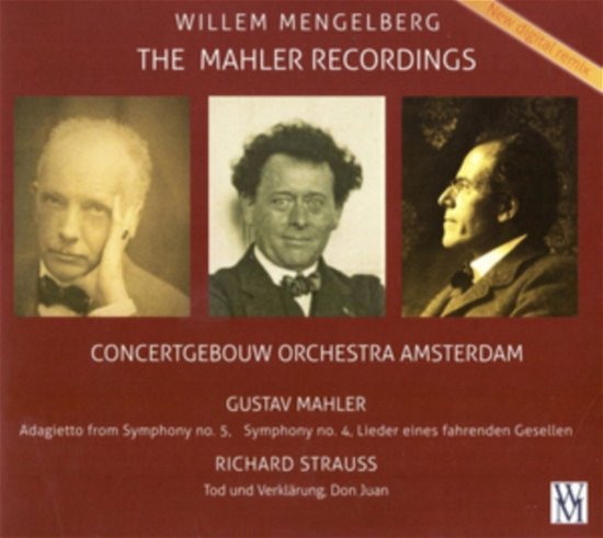Concertgebouw Orchestra / Willem Mengelberg / Jo Vincent / Hermann Schey · Strauss / Mahler Symphony 4 / Lieder Eines Fahrenden Gesellen / Adagietto From Syphony No 5 / Tod Und Verklarung (CD) (2024)