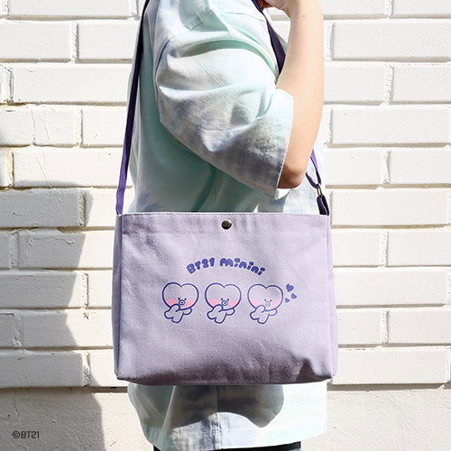 Cover for BT21 · BT21 Minini Canvas Cross Bag (Taske) [Tata edition] (2024)