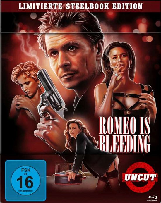 Cover for Peter Medak · Romeo is Bleeding (Steelbook) (Blu-ray) (2020)