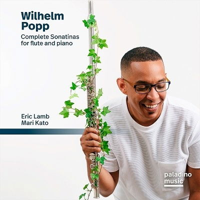 Cover for Lamb,eric / Kato,mari · Wilhelm Popp: Complete Sonatinas for Flute &amp; Piano (CD) (2022)