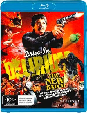 Cover for Blu · Drive in Delirium: the New Batch (Blu-ray) (2018)