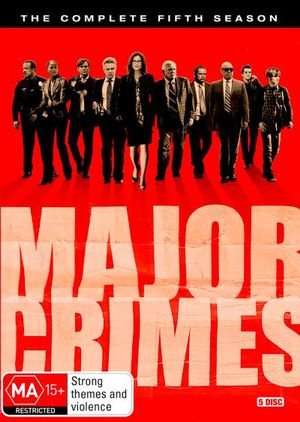 Cover for Major Crimes · Season 5 (DVD) (2017)