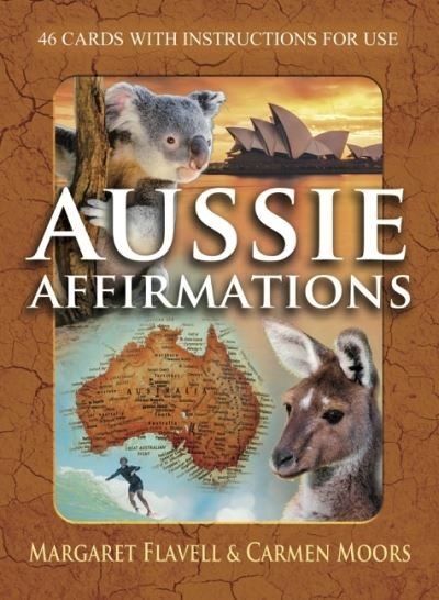 Cover for Flavell, Margaret (Margaret Flavell) · Aussie Affirmations: 46 Cards with Instructions for Use (Flashkort) (2022)