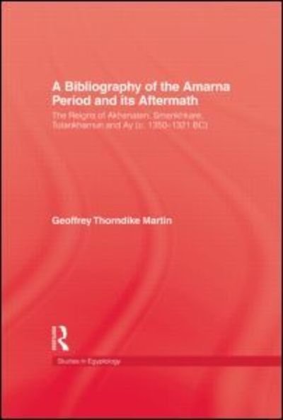 Cover for Martin · Bibliography Of The Amarna Perio (Hardcover Book) (1990)