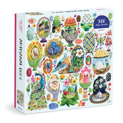 Galison · Artisanal Eggs 500 Piece Puzzle (GAME) (2023)