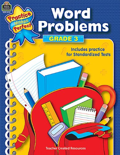 Cover for Mary Rosenberg · Word Problems Grade 3 (Mathematics) (Paperback Book) (2002)