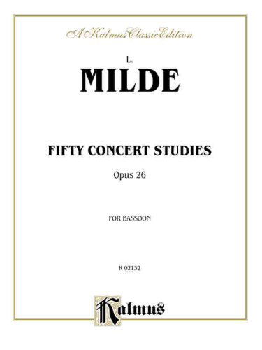 Cover for Ludwig · Fifty Concert Studies, Op. 26 (Paperback Book) [Kalmus edition] (2001)