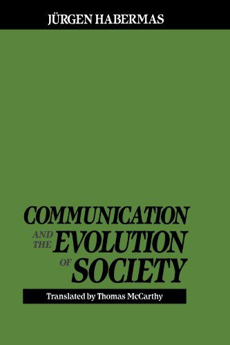 Cover for Jurgen Habermas · Communication and the Evolution of Society (Paperback Bog) (1979)