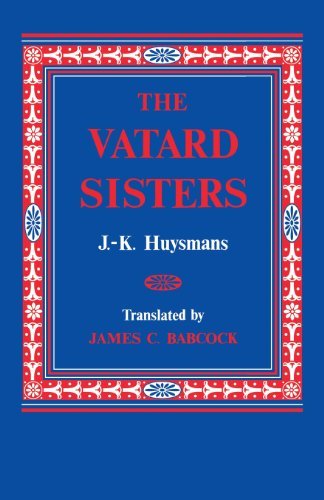 Cover for J.-K. Huysmans · The Vatard Sisters - Studies in Romance Languages (Paperback Book) (2014)