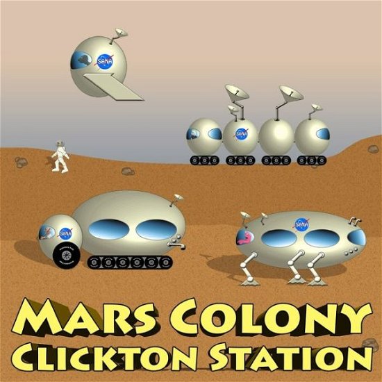 Cover for Les Anas · Mars Colony Clickton Station (Paperback Bog) (2019)