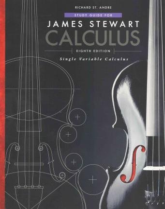 Cover for James Stewart · Study Guide for Stewart's Single Variable Calculus, 8th (Paperback Bog) (2015)