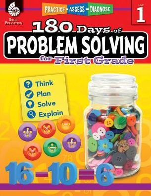 Cover for Kristy Stark · 180 Days of Problem Solving for First Grade: Practice, Assess, Diagnose (Taschenbuch) (2016)
