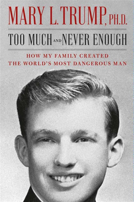 Cover for Trump, Mary L., Ph.D. · Too Much and Never Enough: How My Family Created the World's Most Dangerous Man (Gebundenes Buch) (2020)