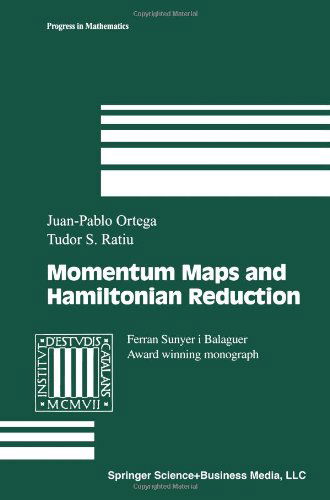 Cover for Juan-pablo Ortega · Momentum Maps and Hamiltonian Reduction - Progress in Mathematics (Paperback Book) [Softcover Reprint of the Original 1st Ed. 2004 edition] (2013)