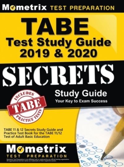 Cover for Mometrix Adult Education Test Team · Tabe Test Study Guide 2019 &amp; 2020 (Hardcover Book) (2019)