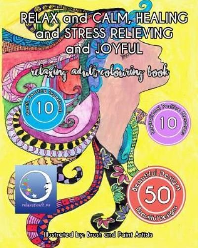 Cover for Relaxation4 Me · RELAXING Adult Coloring Book (Pocketbok) (2016)