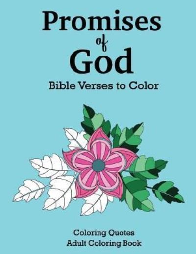 Cover for Calee M Lee · Promises of God Bible Verses to Color (Paperback Book) (2016)