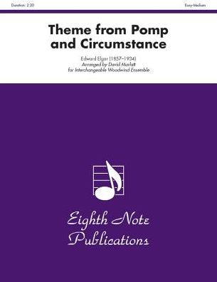 Theme - Edward Elgar - Books - Eighth Note Publications - 9781554730131 - September 1, 2012