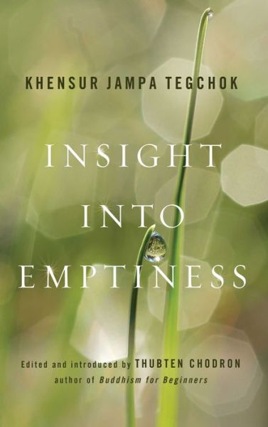 Cover for Khensur Jampa Tegchok · Insight into Emptiness (Paperback Book) (2012)