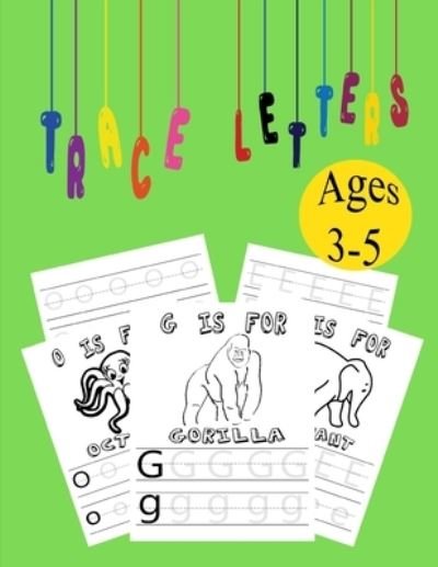 Cover for Sam Adam · Trace Letters ages 3-5 (Pocketbok) (2019)