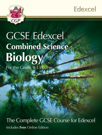 Cover for CGP Books · GCSE Combined Science for Edexcel Biology Student Book (with Online Edition) - CGP Edexcel GCSE Combined Science (Bok) [With Online edition] (2017)