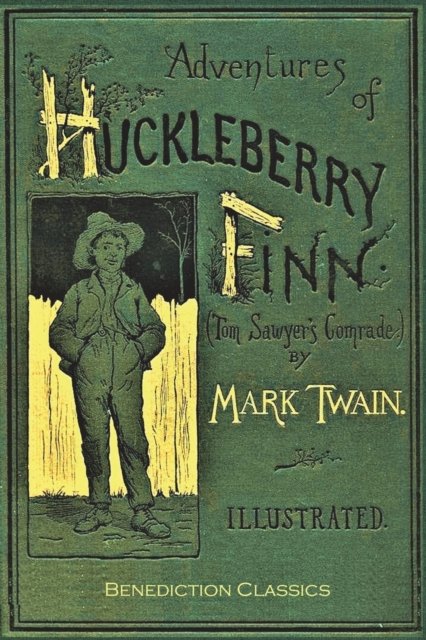 Cover for Mark Twain · Adventures of Huckleberry Finn (Tom Sawyer's Comrade) (Paperback Bog) (2020)