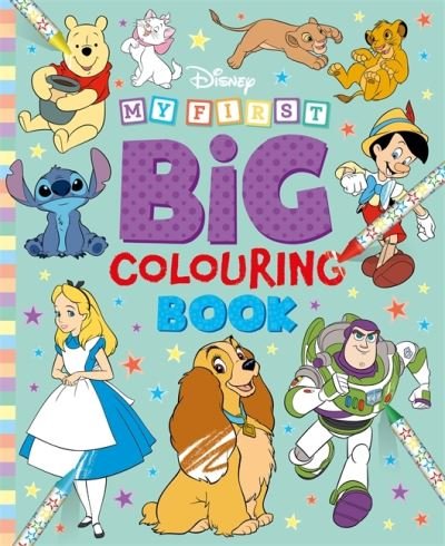 Disney: My First Big Colouring Book - Walt Disney - Bøker - Bonnier Books Ltd - 9781837714131 - 9. november 2023