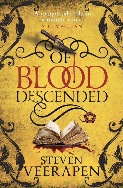 Cover for Steven Veerapen · Of Blood Descended: An Anthony Blanke Tudor Mystery - The Anthony Blanke Mysteries (Taschenbuch) (2022)